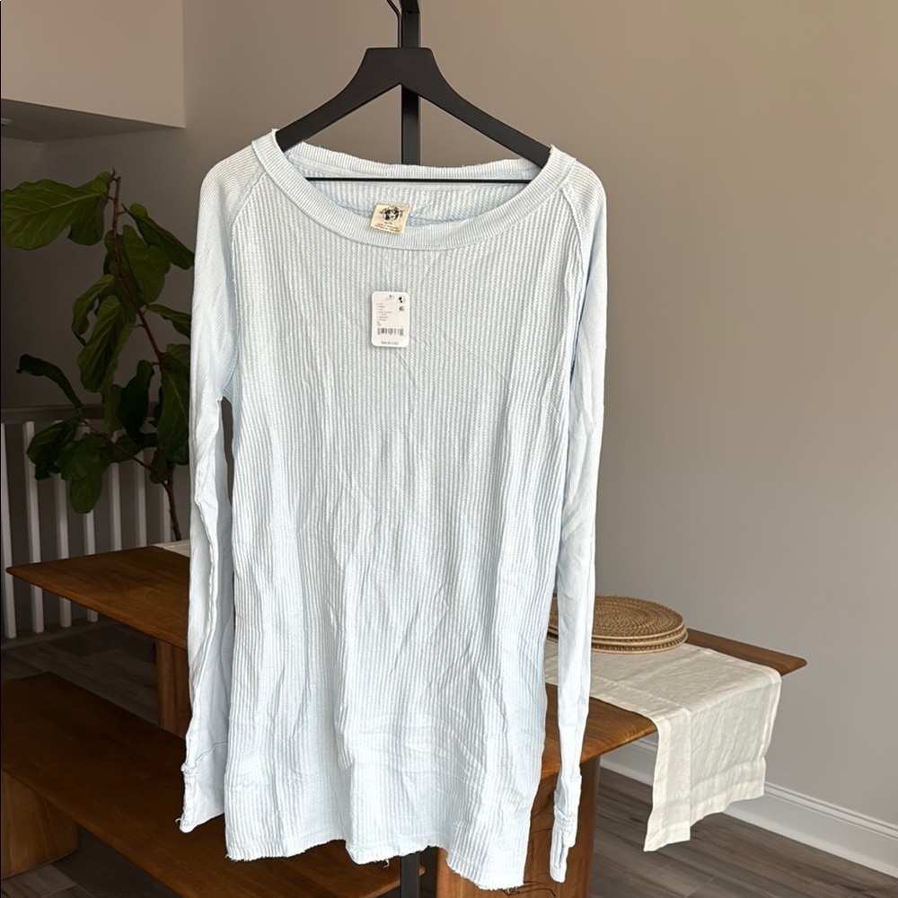 We The Free blue knit dress XL